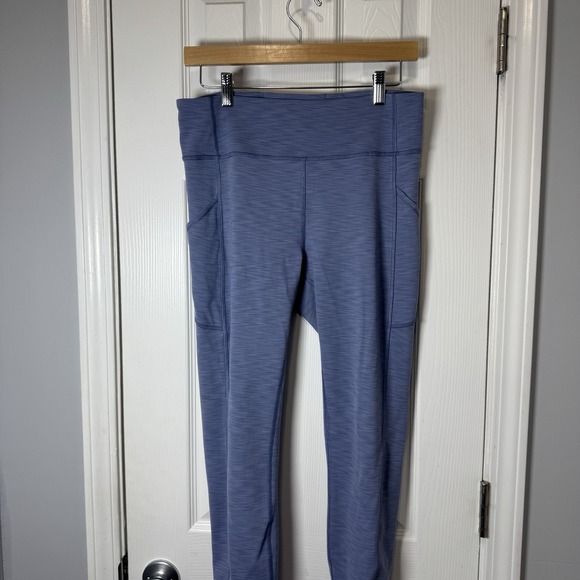 Lululemon Women's Heathered Water Drop Invigorate High-Rise 25" Tight Leggings 8 - Picture 3 of 5